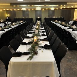 tables set for a formal event tables set for a formal event