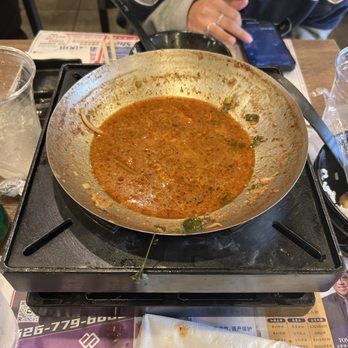 Pot on Fire - Chino, CA - This was the aftermath of the popcorn chicken. Left no crumbs. We ate it to the rim. - Hot Pot Near Me - Chino, California Pot on Fire - Chino, CA - This was the aftermath of the popcorn chicken. Left no crumbs. We ate it to the rim. - Hot Pot Near Me - Chino, California