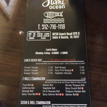 Sushi Ocean - Sushi Bars Near Me - Austin, Texas