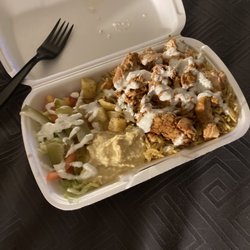 ZamZam Wraps - Tandoori chicken small platter.