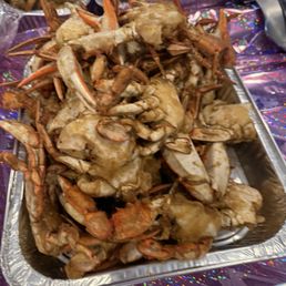 Salted Pepper Crab Legs