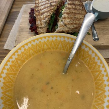 Under the Mango Tree - Soup of the day and patty Sammy - Coffee & Tea Near Me - Miami Beach, Florida Under the Mango Tree - Soup of the day and patty Sammy - Coffee & Tea Near Me - Miami Beach, Florida