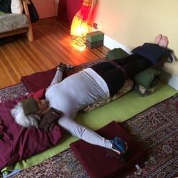 Do Less Project - Restorative yoga is like an invitation. Never forced, never a have-to... just showing up and letting it unfold.