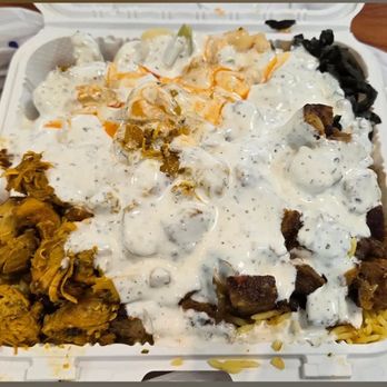 Chicken & Cheese - Combo with Rice and Salad - Burgers Near Me - Stratford, Connecticut