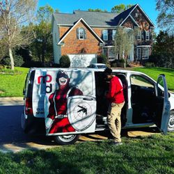 Mosquito Shield of East Charlotte - Training our new technician as the season kicks off!