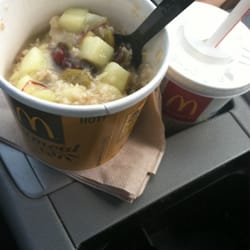 McDonald's - Oatmeal with water