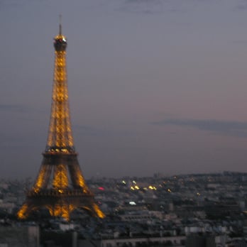 La Tour Eiffel - Lights on at the Tower from Arc de Triomphe - Landmarks & Historical Buildings Near Me - Paris, 75 La Tour Eiffel - Lights on at the Tower from Arc de Triomphe - Landmarks & Historical Buildings Near Me - Paris, 75
