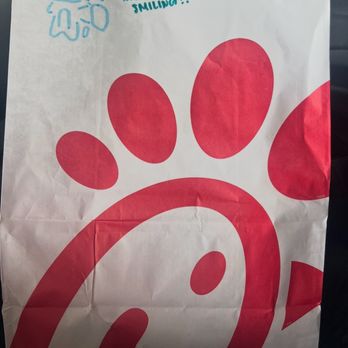 Chick-fil-A - Love the little notes they put on the bag. - Chicken Shop Near Me - Monrovia, California Chick-fil-A - Love the little notes they put on the bag. - Chicken Shop Near Me - Monrovia, California