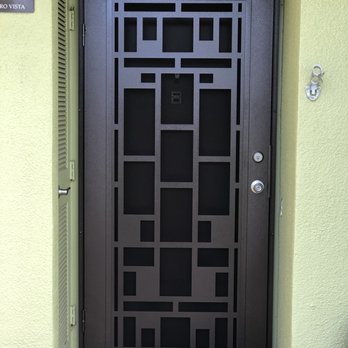 East Bay Screens - Copperclad Stencil Titan door. Oakland, CA. - Shades & Blinds Near Me - San Ramon, California East Bay Screens - Copperclad Stencil Titan door. Oakland, CA. - Shades & Blinds Near Me - San Ramon, California