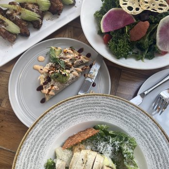 Deck. - Ceaser salad, Kale salad, chicken wings - Hawaiian Near Me - Honolulu, Hawaii