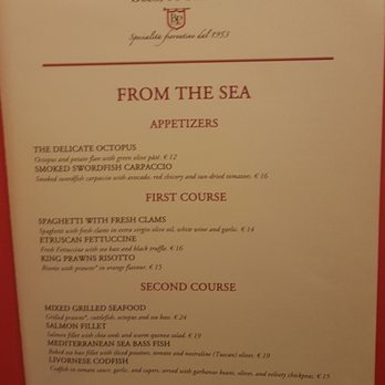 Buca Poldo - Menu - Tuscan Near Me - Florence, FI