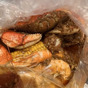 Bag O' Crab - Crab and shrimp combo (can't remember which number though). - Cajun/Creole Near Me - Fullerton, California