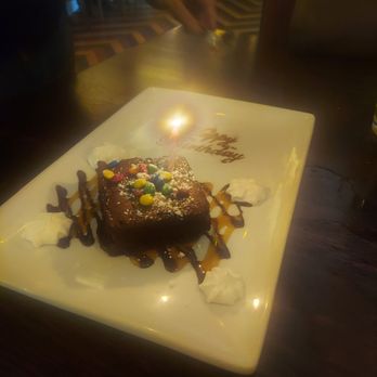 George Martin's Grillfire - Bday cake - Steakhouses Near Me - Hanover, Maryland