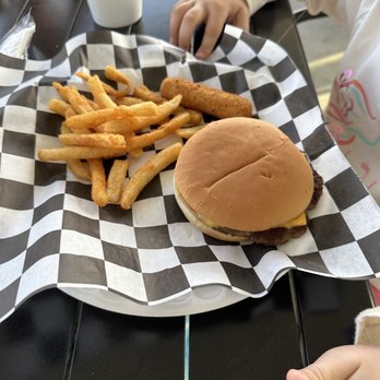 The Grille at Trident Marina - Kids cheeseburger and fries - American Near Me - Crane Hill, Alabama The Grille at Trident Marina - Kids cheeseburger and fries - American Near Me - Crane Hill, Alabama
