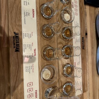 James B. Beam Distilling - The tasting panel. - Distilleries Near Me - Clermont, Kentucky