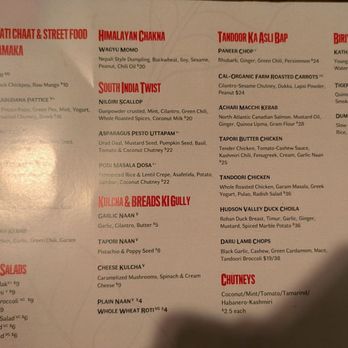 Tapori - Menu Apr '26 - Indian Near Me - Washington, DC, District of Columbia