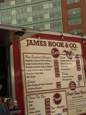 Menu photo 1 James Hook & Co Boston, MA Menu photo 1 James Hook & Co Boston, MA