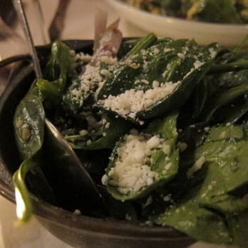Roaring Fork - sauteed spinach - American Near Me - Austin, Texas