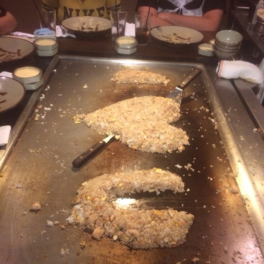 Samurai - All the chefs always make some kind of writing or character with the food. We got the I heart you. - Steakhouses Near Me - Miami, Florida Samurai - All the chefs always make some kind of writing or character with the food. We got the I heart you. - Steakhouses Near Me - Miami, Florida