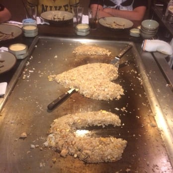 Samurai - All the chefs always make some kind of writing or character with the food. We got the I heart you. - Steakhouses Near Me - Miami, Florida Samurai - All the chefs always make some kind of writing or character with the food. We got the I heart you. - Steakhouses Near Me - Miami, Florida