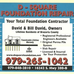 D Square Foundation Repair