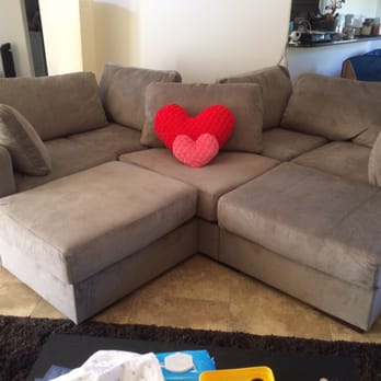 Lovesac - M Lounger in taupe :-) thank you, Neil Nelson for helping us! - Furniture Stores Near Me - Towson, Maryland