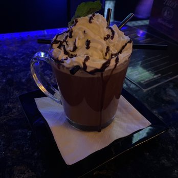 The Greek - Spiked hot chocolate. It is sooo good! 100 proof rumple minze (peppermint flavor) in this cocktail. It is a toe warmer for sure! - Greek Near Me - Detroit, Michigan The Greek - Spiked hot chocolate. It is sooo good! 100 proof rumple minze (peppermint flavor) in this cocktail. It is a toe warmer for sure! - Greek Near Me - Detroit, Michigan