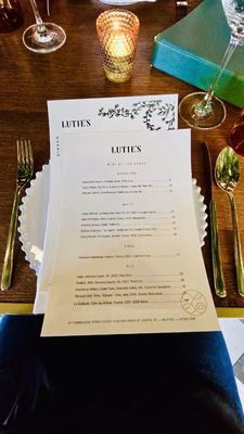 Menu photo 8 Lutie’s Austin, TX Menu photo 8 Lutie’s Austin, TX