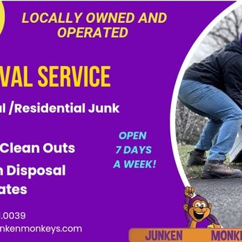 Junken Monkeys - Junk Removal & Hauling Near Me - Scranton, Pennsylvania