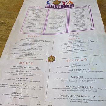 Coya Peruvian Secret - Peruvian Near Me - Del Mar, California