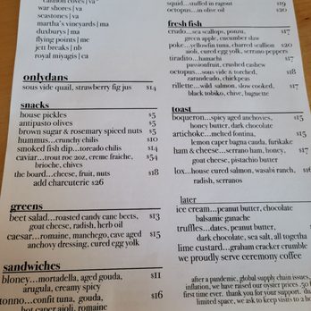 Sailor Oyster Bar - Daily menu - Seafood Near Me - Annapolis, Maryland