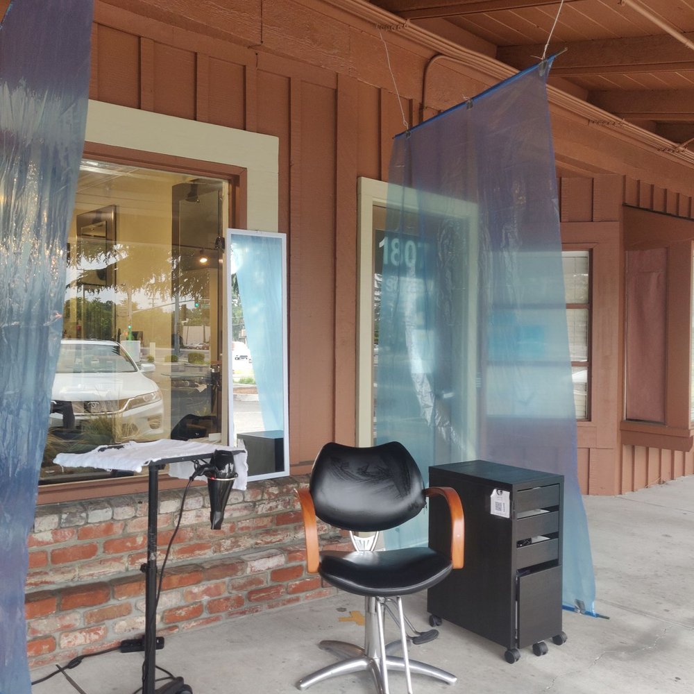Mitri Hair Studio - Hair set up outside. Well cleaned and Sanitised. - Hair Salons Near Me - Santa Clara, California Mitri Hair Studio - Hair set up outside. Well cleaned and Sanitised. - Hair Salons Near Me - Santa Clara, California