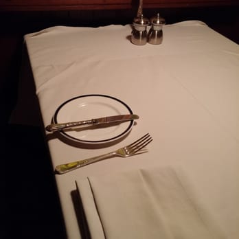 Pacific Dining Car - Place setting - Steakhouses Near Me - Los Angeles, California