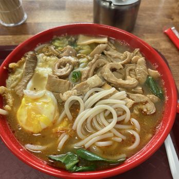 Wenzhou Noodle House - Pork intestine rice noodle with egg - Noodles Near Me - Flushing, New York Wenzhou Noodle House - Pork intestine rice noodle with egg - Noodles Near Me - Flushing, New York