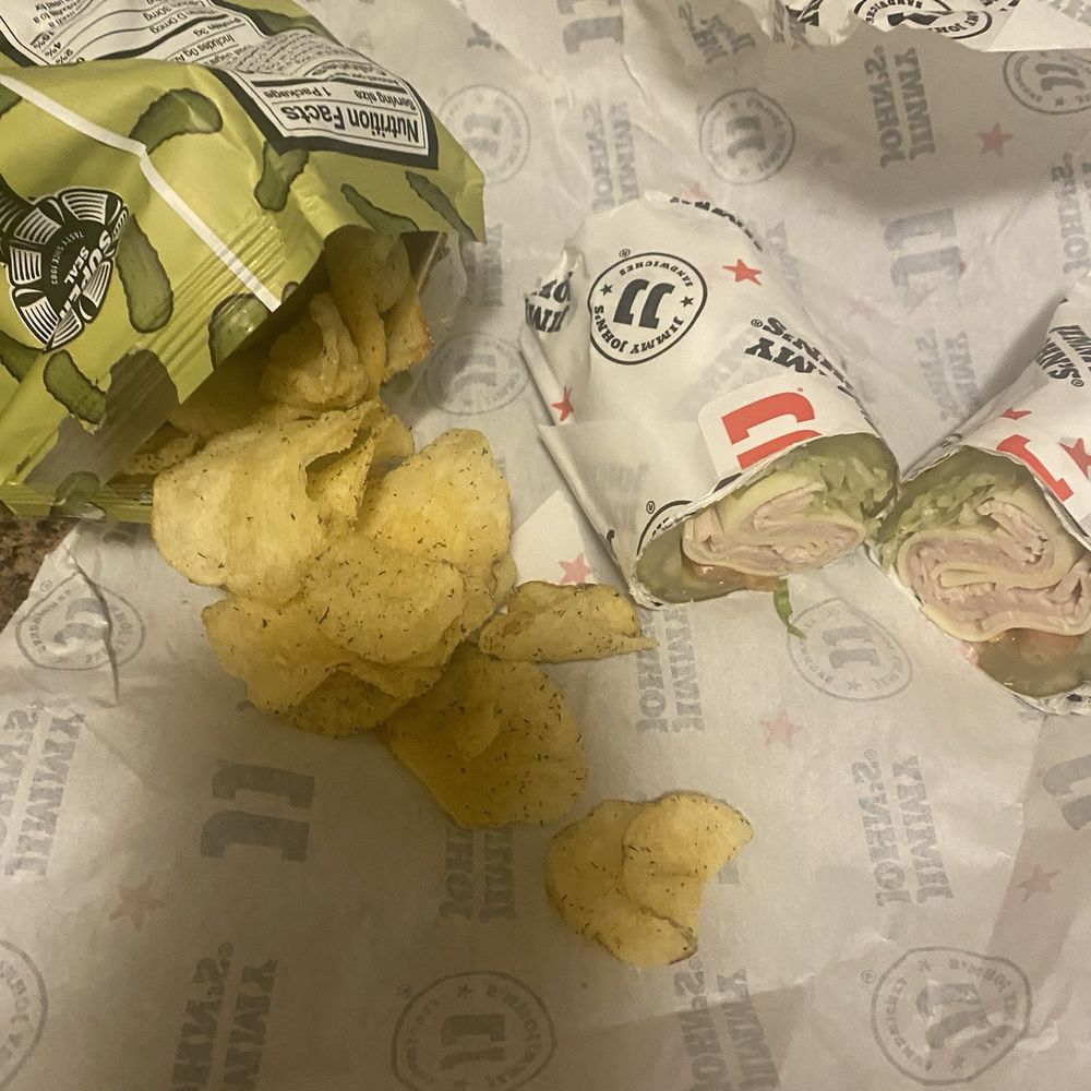Jimmy John's - Pickle chips and turkey picklewich - Fast Food Near Me - Baltimore, Maryland Jimmy John's - Pickle chips and turkey picklewich - Fast Food Near Me - Baltimore, Maryland