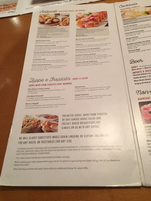 Menu photo 8 Olive Garden Italian Restaurant Fort Wayne, IN