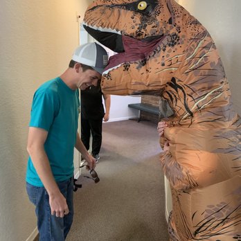 Escott Orthodontics - Visited the office for my appointment today and there was a T Rex on the loose! I love this office!!!!!! They are always doing fun things - Orthodontists Near Me - Orlando, Florida Escott Orthodontics - Visited the office for my appointment today and there was a T Rex on the loose! I love this office!!!!!! They are always doing fun things - Orthodontists Near Me - Orlando, Florida