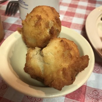 New Georgian Hills Restaurants - Fresh made hush puppies, could even feel the onions. - New American Near Me - Canton, Georgia New Georgian Hills Restaurants - Fresh made hush puppies, could even feel the onions. - New American Near Me - Canton, Georgia