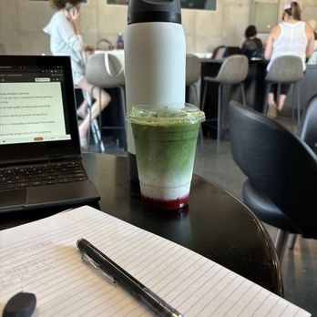 Reborn Coffee - strawberry matcha latte - Coffee & Tea Near Me - Brea, California
