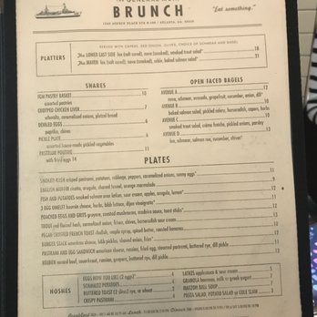 The General Muir - Brunch menu - Delis Near Me - Atlanta, Georgia The General Muir - Brunch menu - Delis Near Me - Atlanta, Georgia