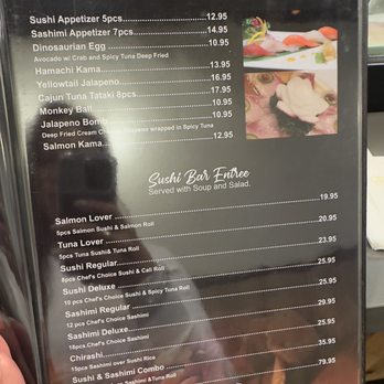 Suisen Ramen - Appetizer and a entree menu  June 2023 - Ramen Near Me - Oxnard, California