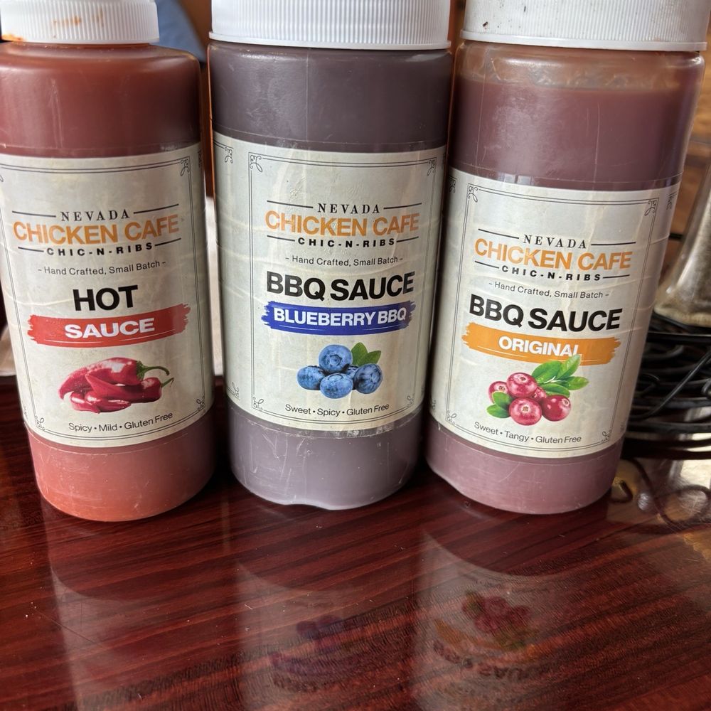 Nevada Chicken Cafe - House sauces - Barbeque Near Me - Las Vegas, Nevada