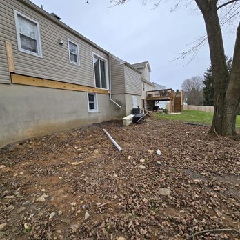 Hendrickson Construction Services - Before LeftSide - Decks & Railing Near Me - Mount Union, Pennsylvania