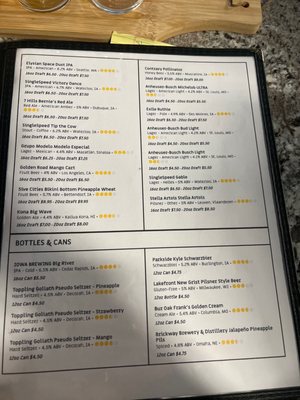 Menu photo 5 Lina's Lounge Dubuque, IA