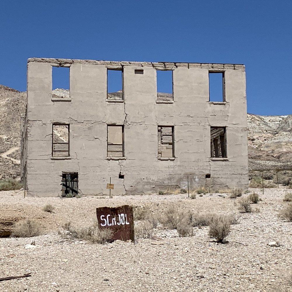 Rhyolite Ghost Town - Rhyolite Local School - Landmarks & Historical Buildings Near Me - Beatty, Nevada Rhyolite Ghost Town - Rhyolite Local School - Landmarks & Historical Buildings Near Me - Beatty, Nevada