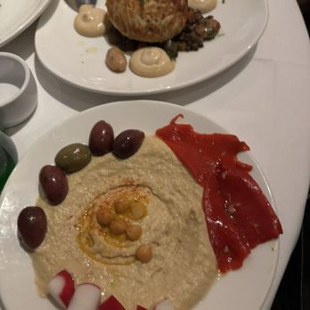 Avra Rockefeller Center - Complimentary hummus was excellent - Greek Near Me - New York, New York Avra Rockefeller Center - Complimentary hummus was excellent - Greek Near Me - New York, New York
