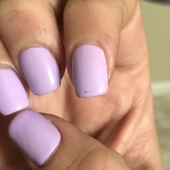 Simply Shear & Spa - Lavender gel mani - Hair Salons Near Me - Lakeside, California
