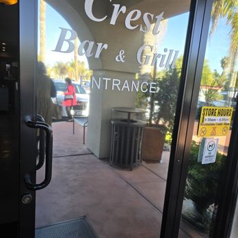 Crest Bar & Grill - Front entry - American Near Me - Bakersfield, California
