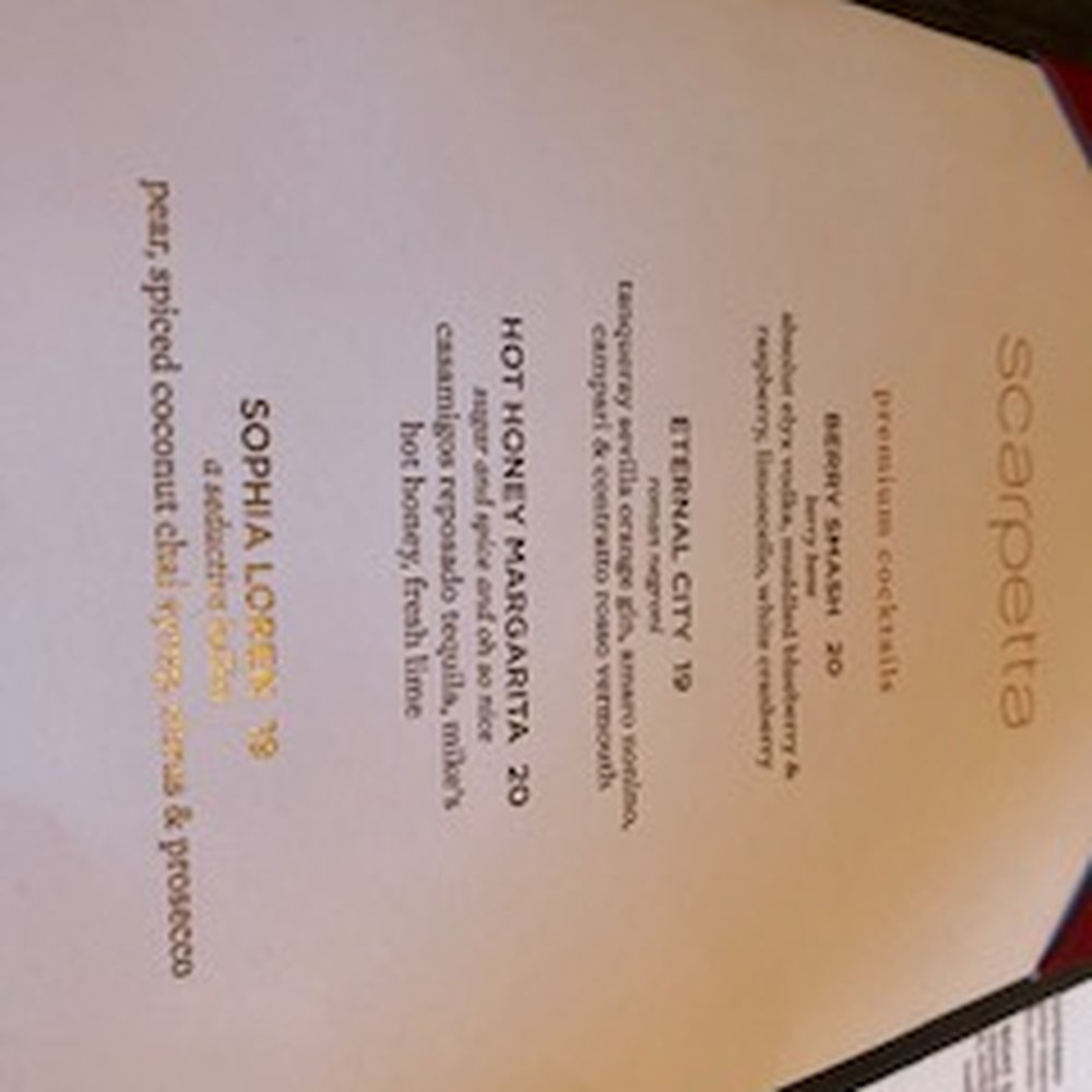 Scarpetta - Italian Near Me - Las Vegas, Nevada Scarpetta - Italian Near Me - Las Vegas, Nevada