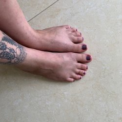 Nails by Nancy - Finished feet